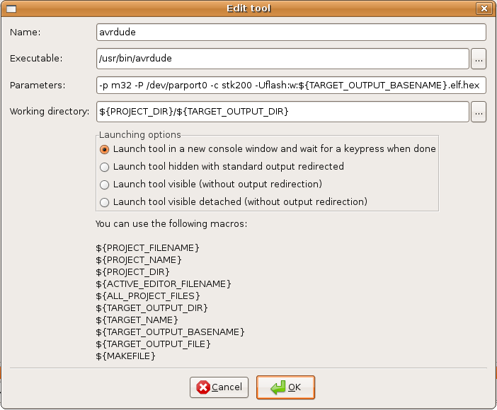 art Marco Polo Expectation Code Blocks IDE for avr-gcc and avrdude (Ubuntu) | Just a thought